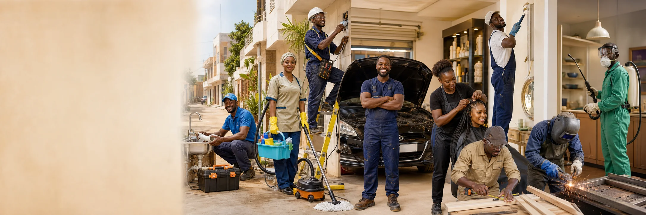 Professional service team available through SunuBiz Service