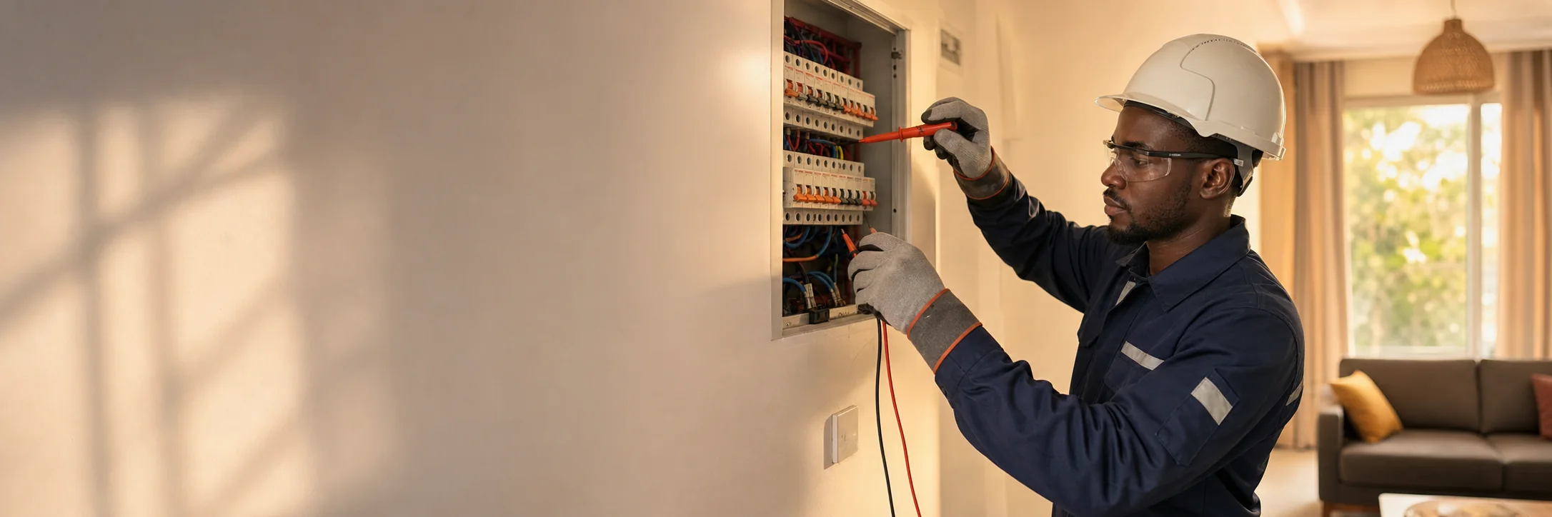 Skilled worker completing a customer job through SunuBiz Workers